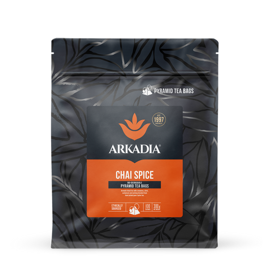 Chai Spice pyramid tea bags