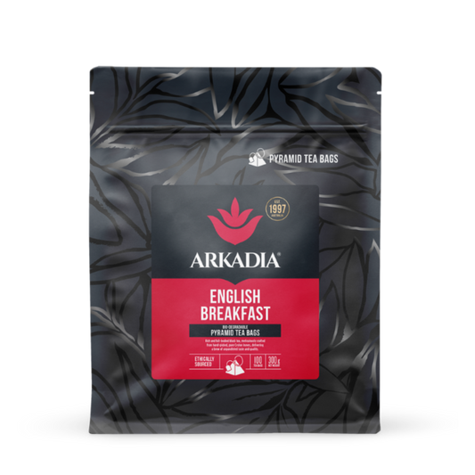 Arkadia English Breakfast pyramid tea bags