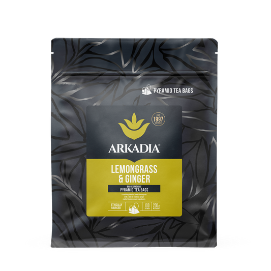 Lemongrass & Ginger pyramid tea 