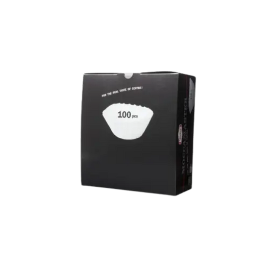 Black box with whitefilter paper image indicating 100 filter papers